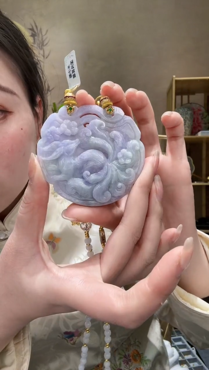 【闪购商品】翡翠颈饰未镶嵌吊坠