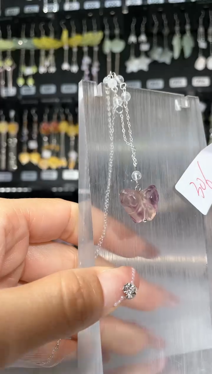 【闪购商品】紫晶耳饰银S925镶嵌喜欢拍