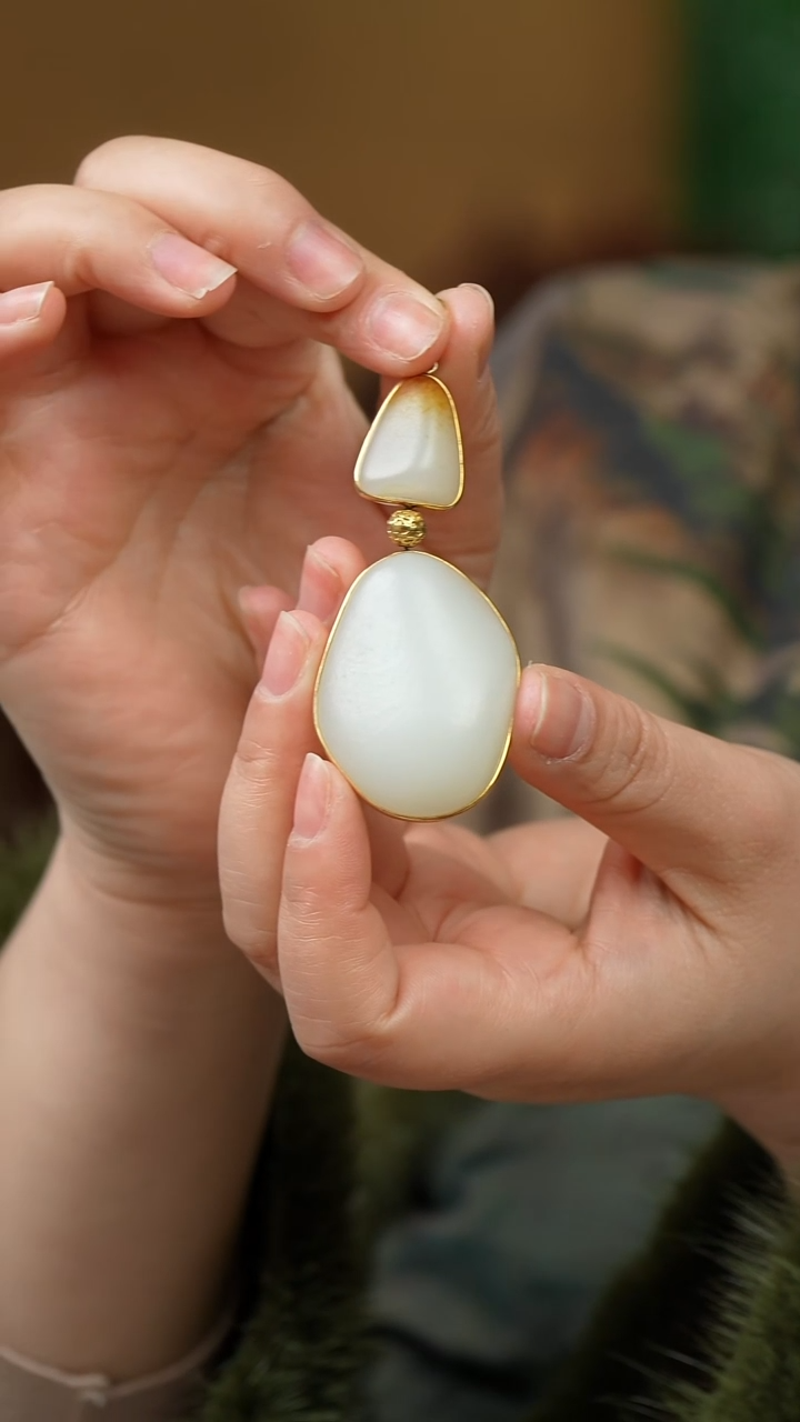 未镶嵌和田玉挂件吊坠