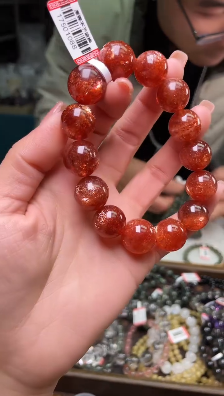 【闪购商品】日光石手串15/508未镶嵌多样性发一件