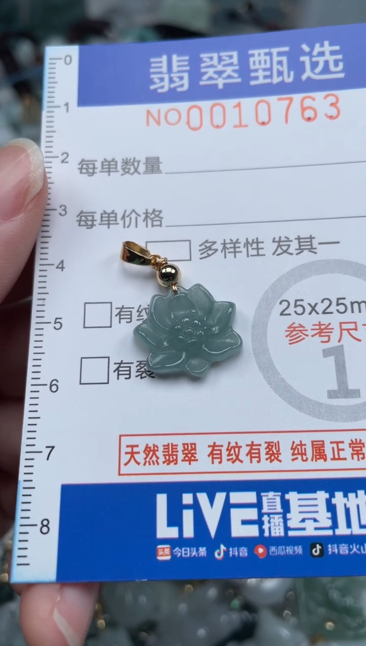 颈饰未镶嵌翡翠10763