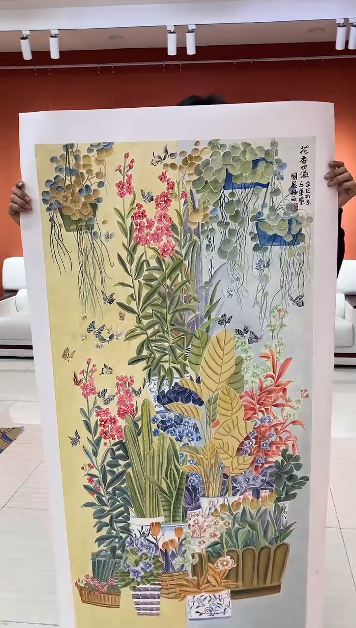 【闪购商品】国画郑乐华绘画手绘作品26-28