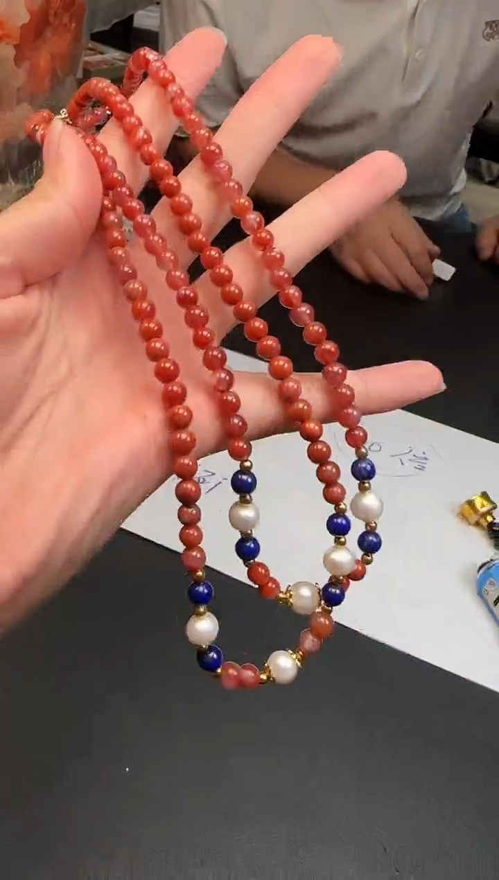 南红玛瑙未镶嵌颈饰DSD0803209多样性发一