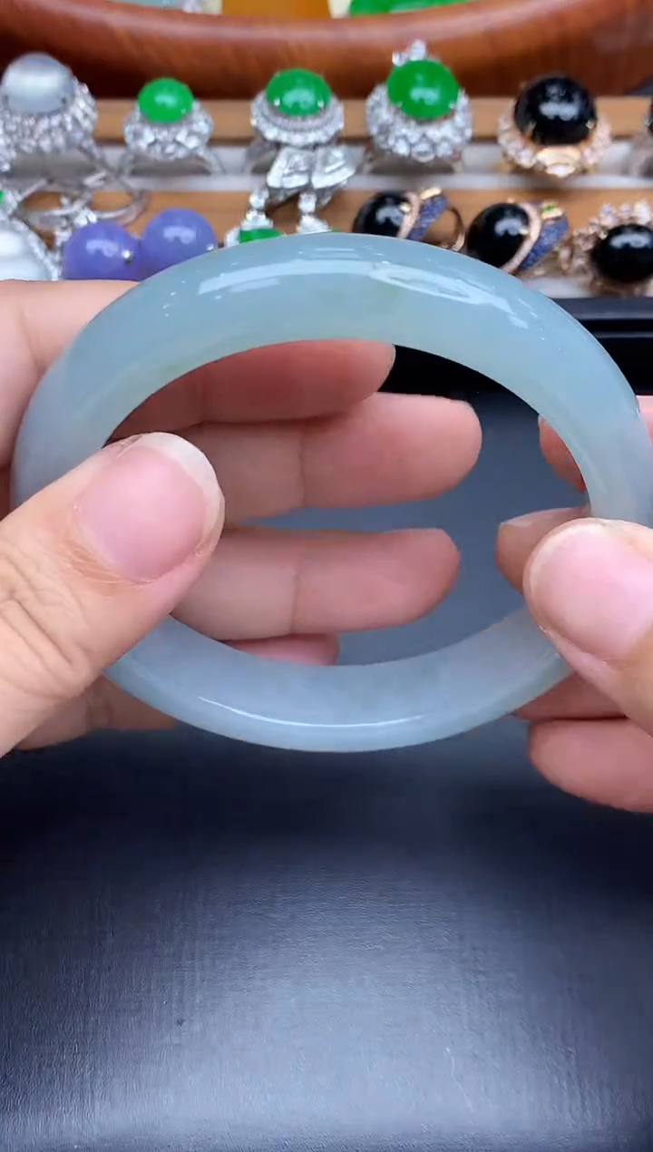 未镶嵌手镯翡翠615-中国好珍宝