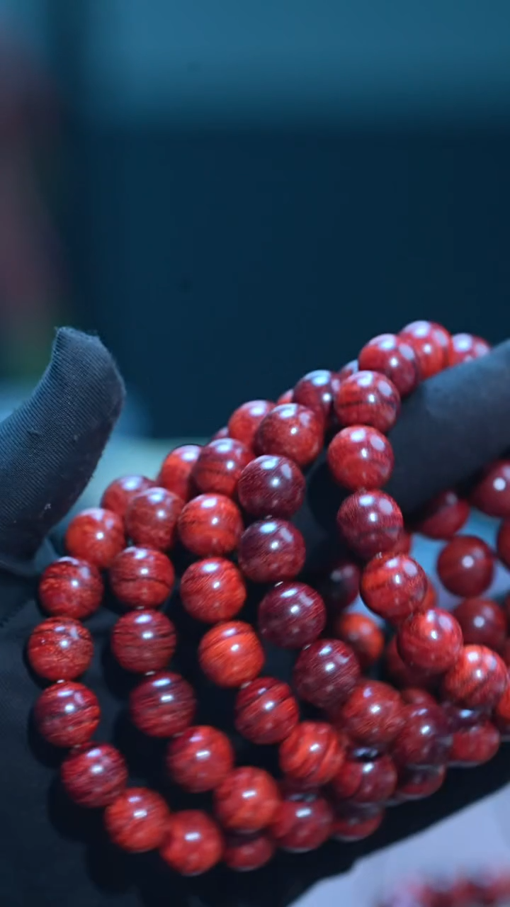 手串/手链小叶紫檀印度小叶紫檀1.2虎皮手串