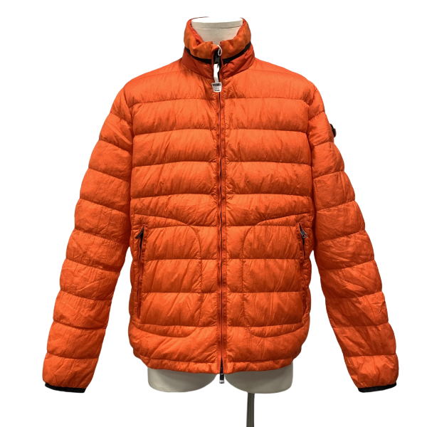 妃鱼/盟可睐/锦纶/羽绒服/95新/橙三22