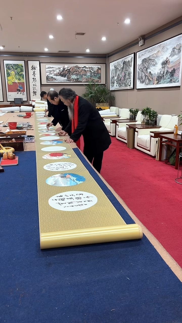 【闪购商品】书法巴金鑫宋秋宜肖学艺王新峰 合作20圆金卷