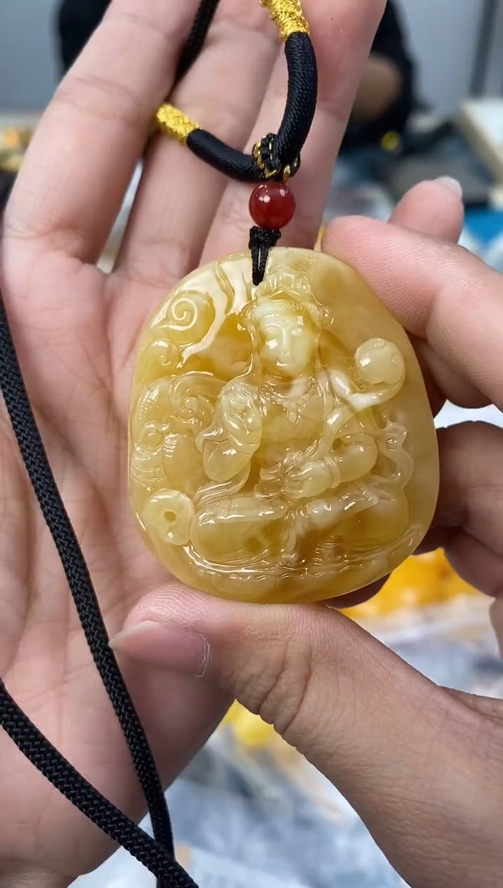 【闪购商品】琥珀裸石未镶嵌天然琥珀蜜蜡雕刻件