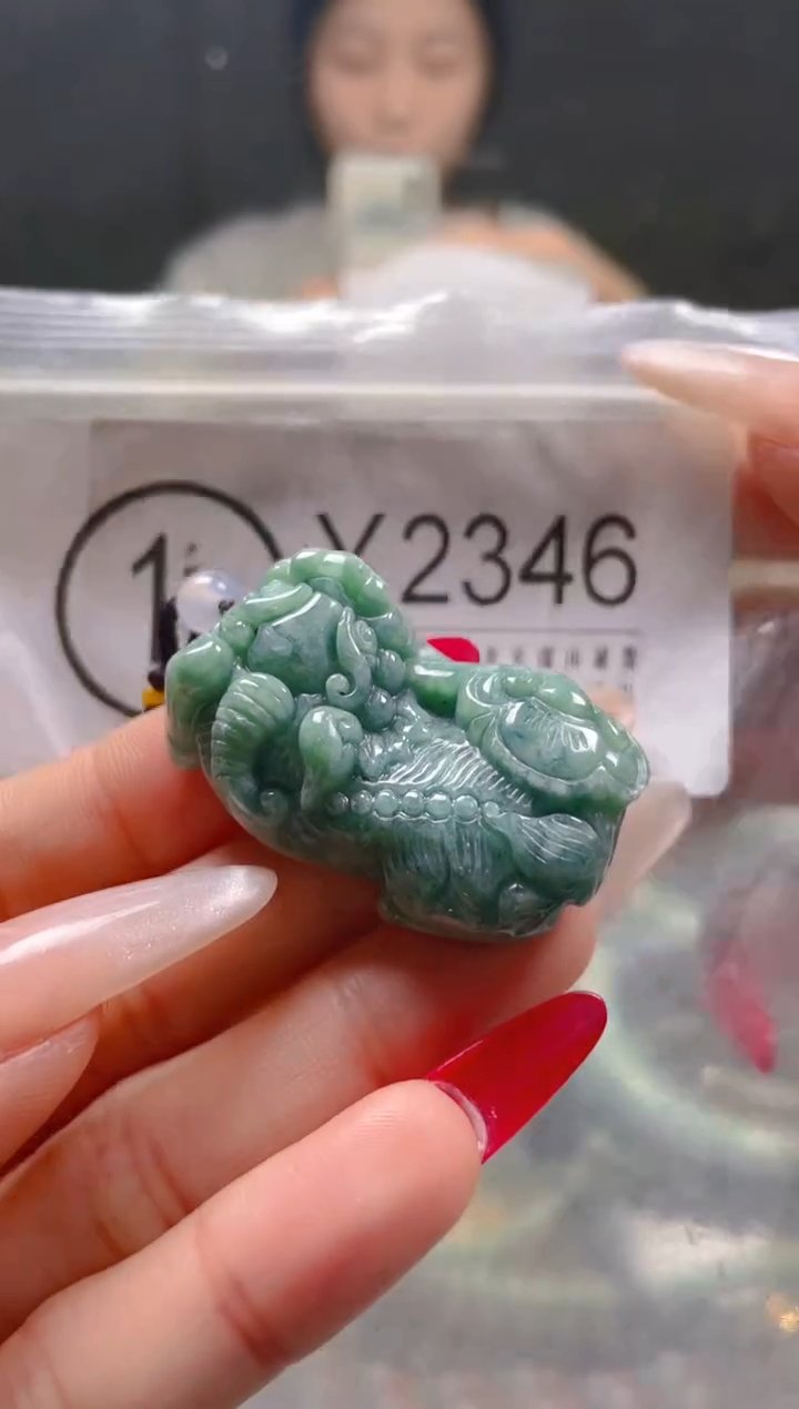 【闪购商品】翡翠颈饰未镶嵌/Y/翡翠A货一图一物