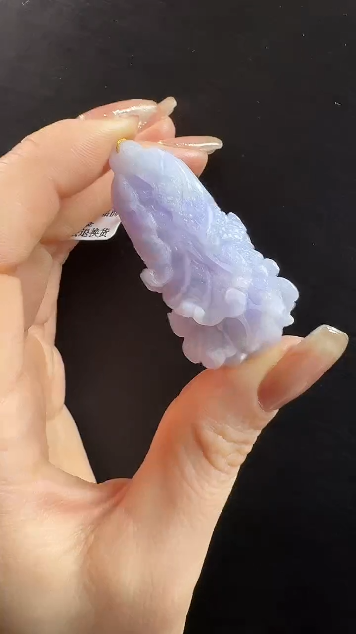 颈饰未镶嵌翡翠白菜