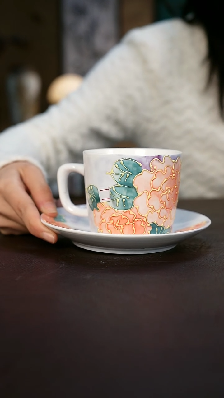 【闪购商品】景德镇陶瓷杯碗柴烧多人