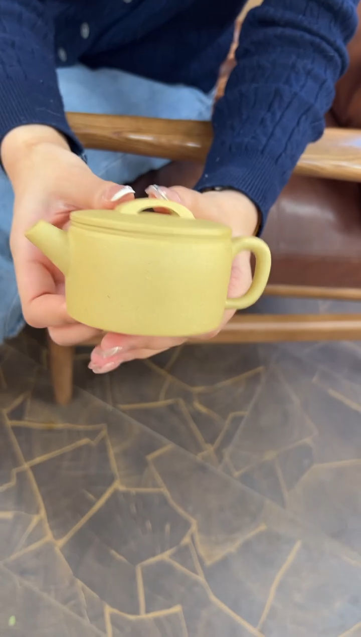 【闪购商品】紫砂茶壶【头哥手工壶】汉瓦本绿