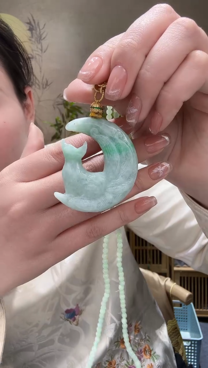 【闪购商品】翡翠颈饰未镶嵌吊坠