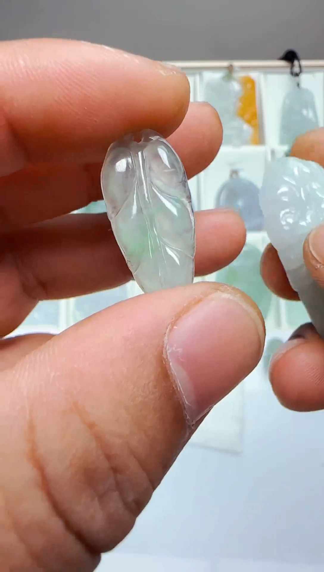 【闪购商品】翡翠颈饰未镶嵌缅甸天然A货翡翠