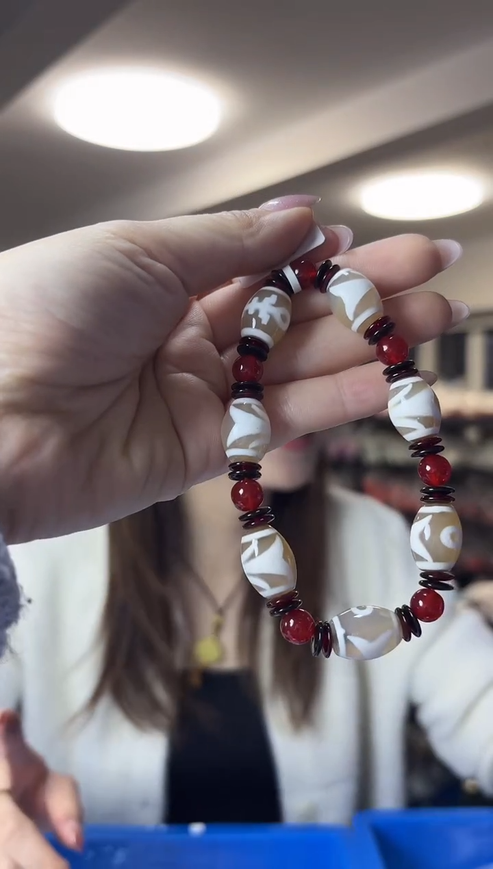 未镶嵌手链玛瑙/玉髓（覆膜）（多样性发一件）