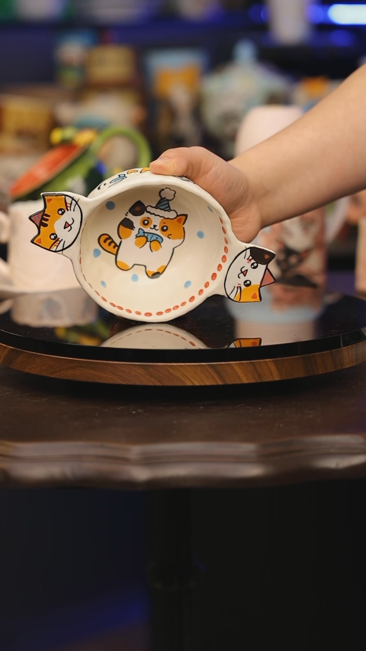 【闪购商品】摆件景德镇釉下彩绘设计师款式陶瓷