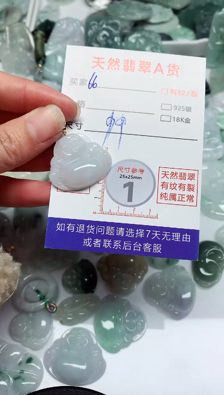 【闪购商品】翡翠颈饰未镶嵌翡翠 颈饰 未镶嵌66