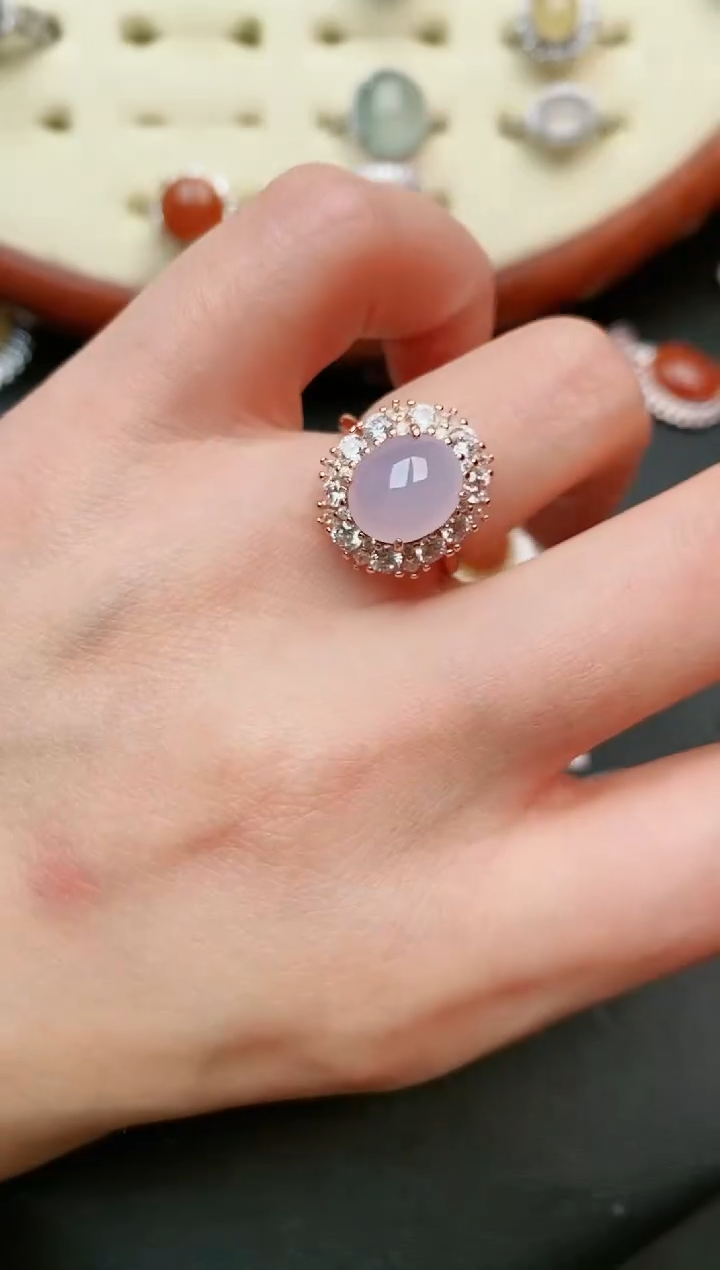 【闪购商品】翡翠戒指银S925镶嵌.....