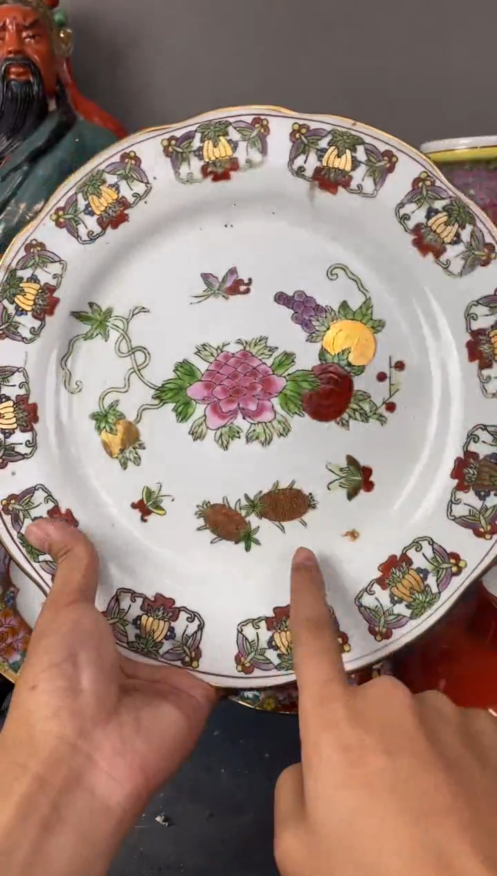 摆件陶567精品老厂瓷器（煤窑烧制）