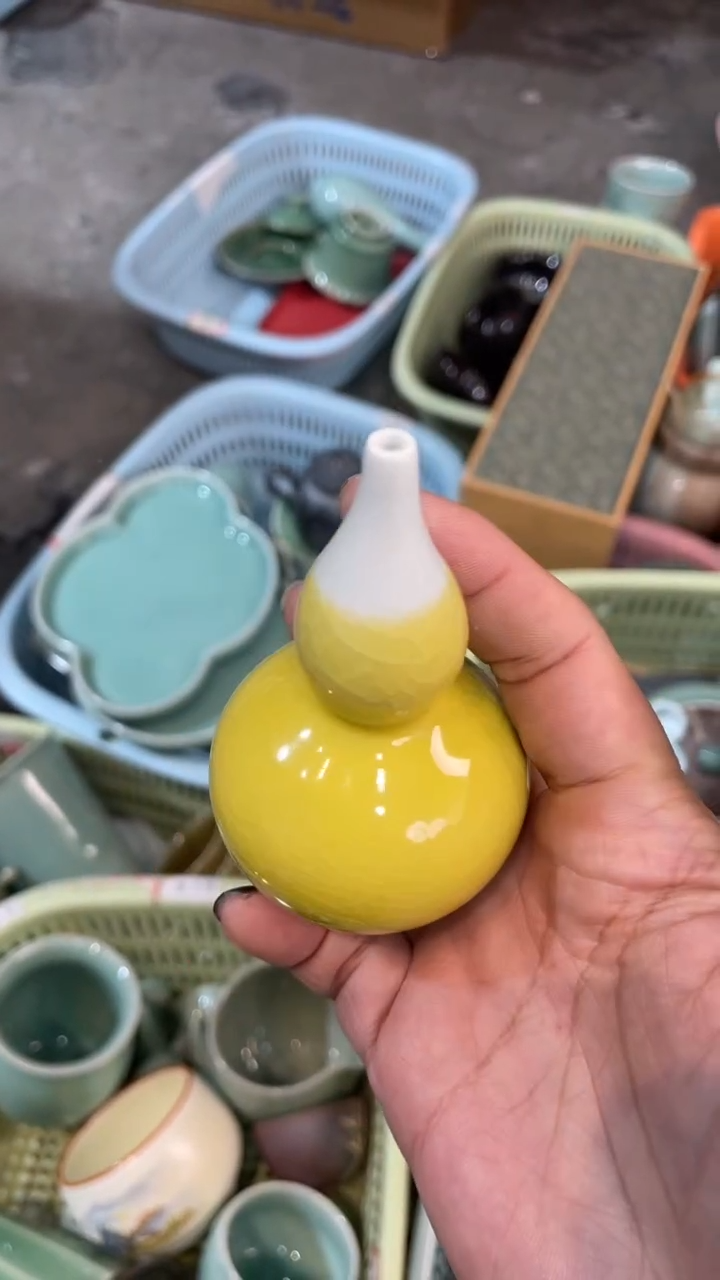 【闪购商品】纯手工 特价福利 微瑕 慧仙青瓷