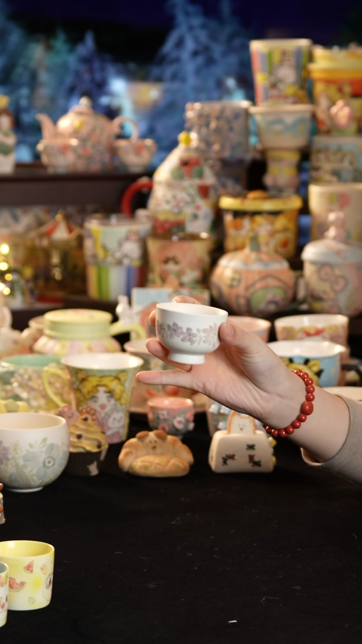 其他陶景德镇釉下彩手绘设计师款陶瓷