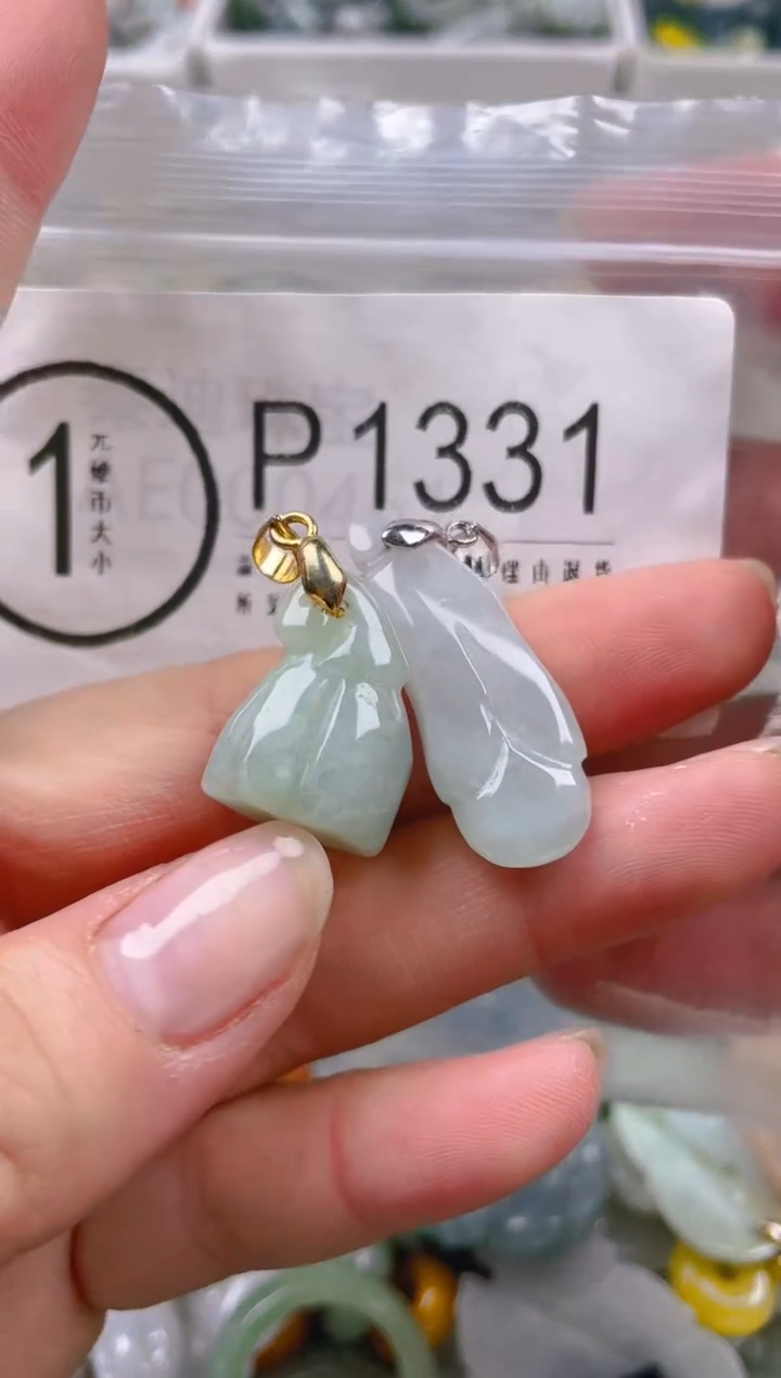 【闪购商品】翡翠颈饰未镶嵌/P/翡翠A货一图一物