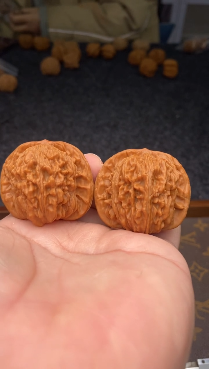 把件文玩核桃B236号43尺四座楼