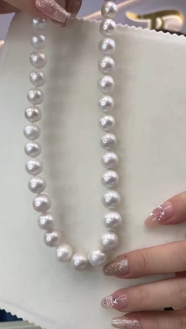 【闪购商品】淡水珍珠颈饰银S925镶嵌GP157