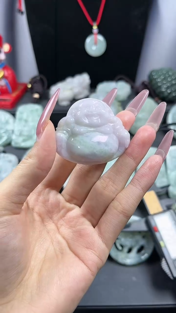 【闪购商品】翡翠颈饰未镶嵌大肚佛