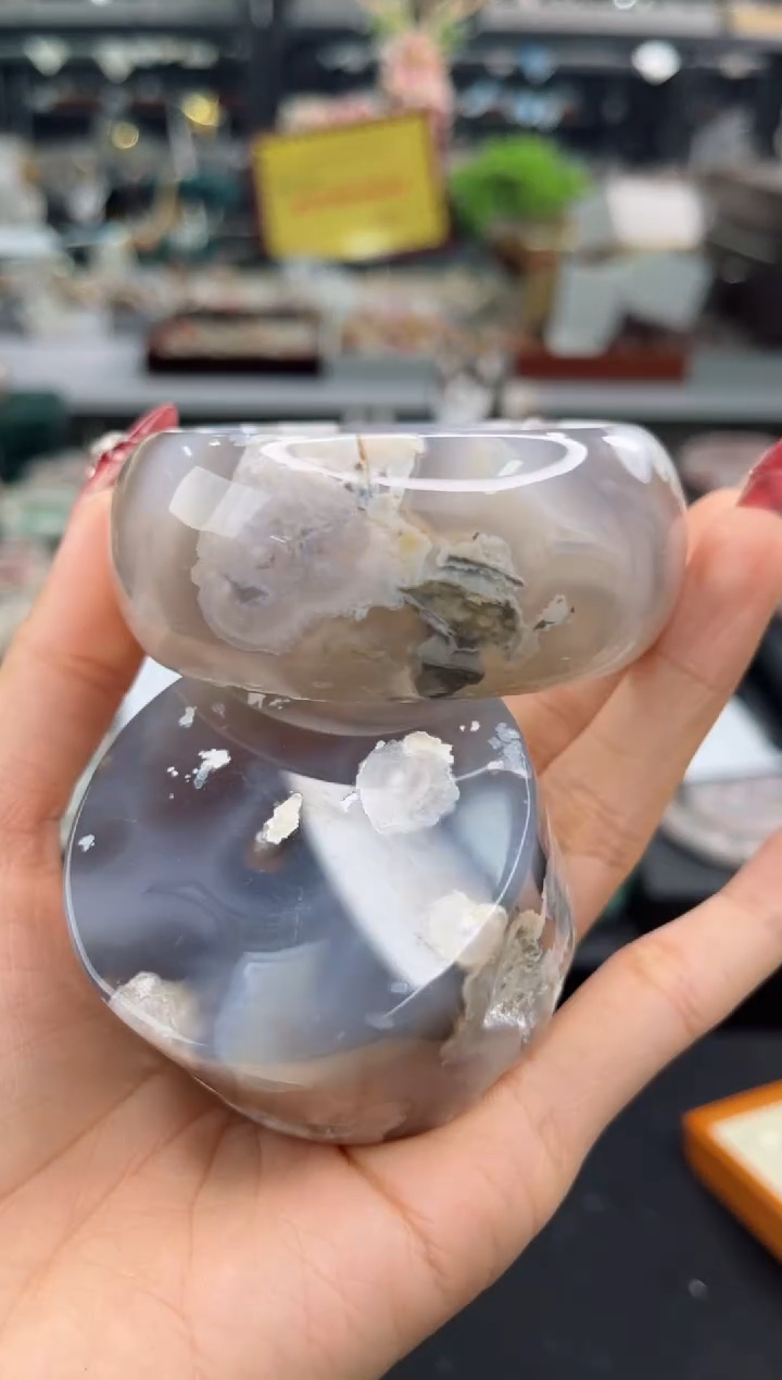 【闪购商品】石英质玉手镯未镶嵌56圈口（赠品镯心）3650202