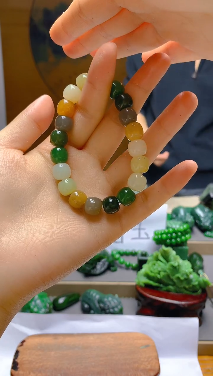 【闪购商品】未镶嵌和田玉手串1