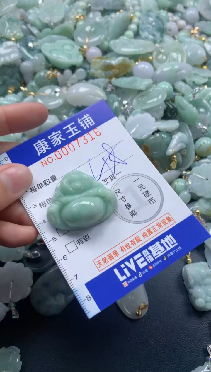 颈饰未镶嵌翡翠7316