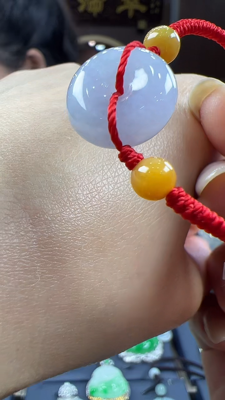 【闪购商品】翡翠挂件未镶嵌儿童手绳