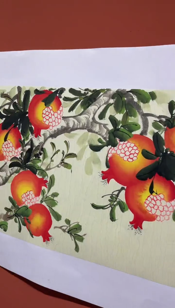【闪购商品】国画郑乐华绘画手绘作品2-6