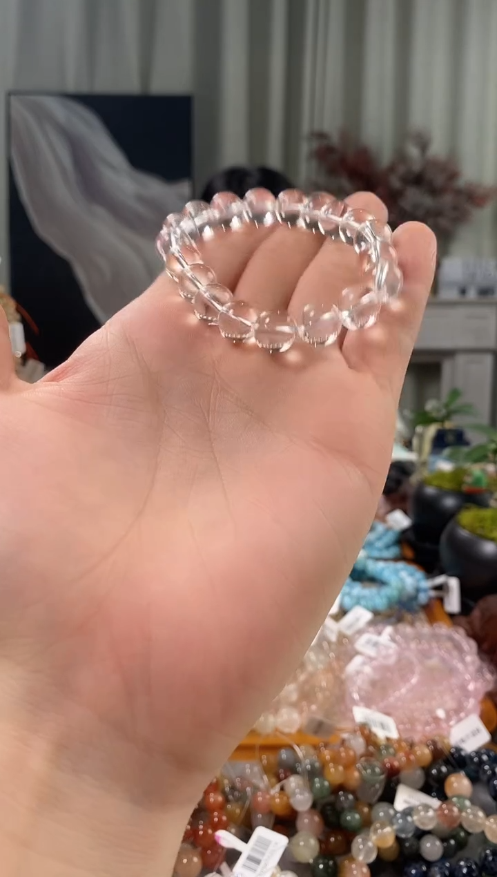 未镶嵌手链水晶双A白水晶