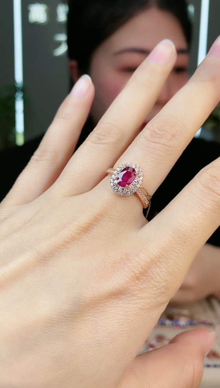 【闪购商品】红宝石手饰银S925镶嵌手饰