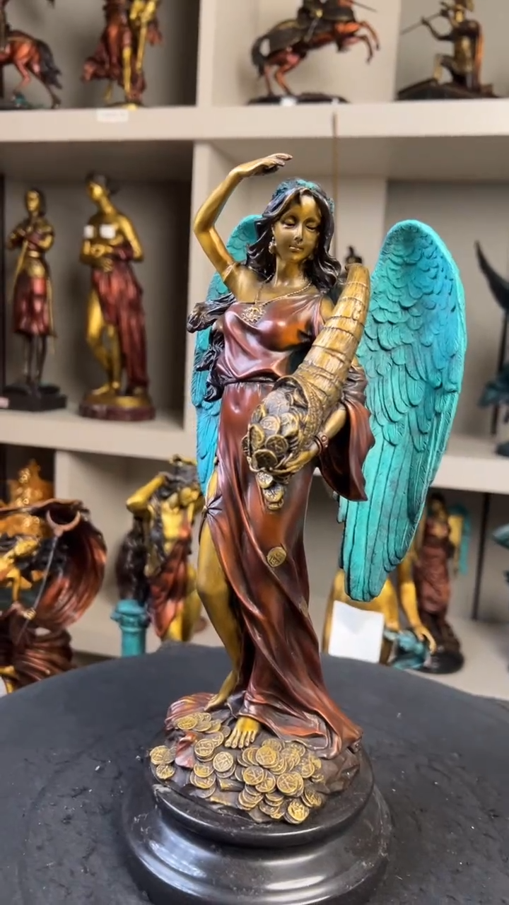 欧美精黄铜雕塑精品