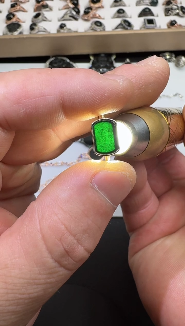 【闪购商品】翡翠戒指银S925镶嵌00061495