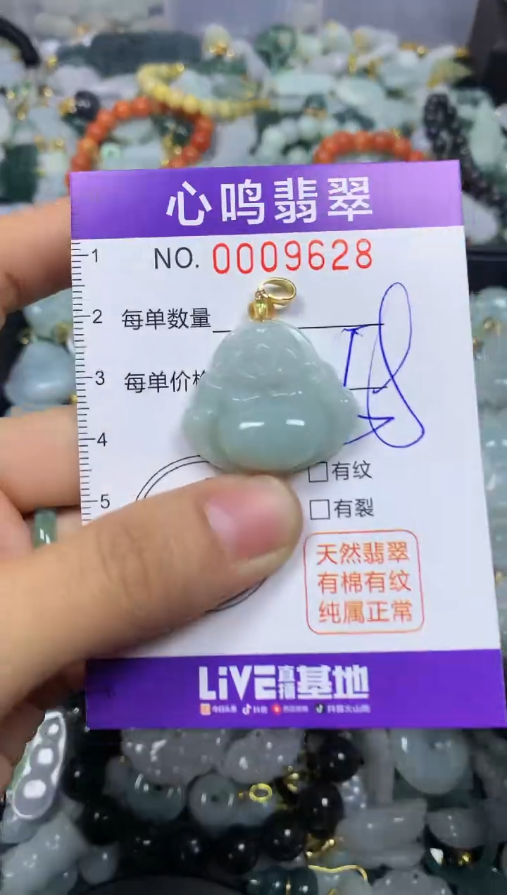【闪购商品】翡翠颈饰未镶嵌闪购009628