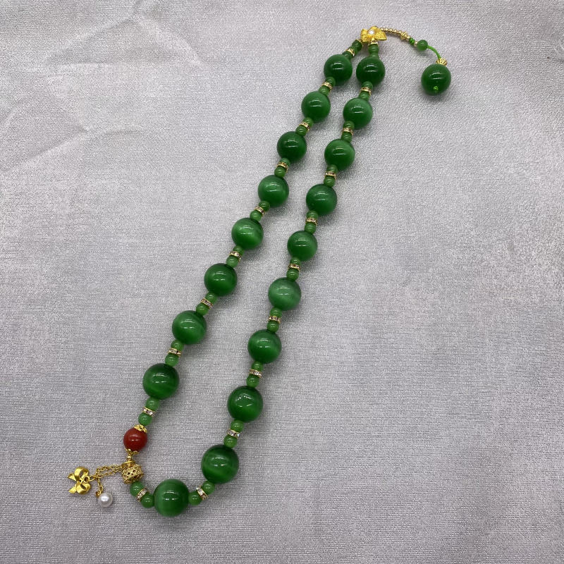 【绿意盎然 永恒暖阳】绿项链HF381967