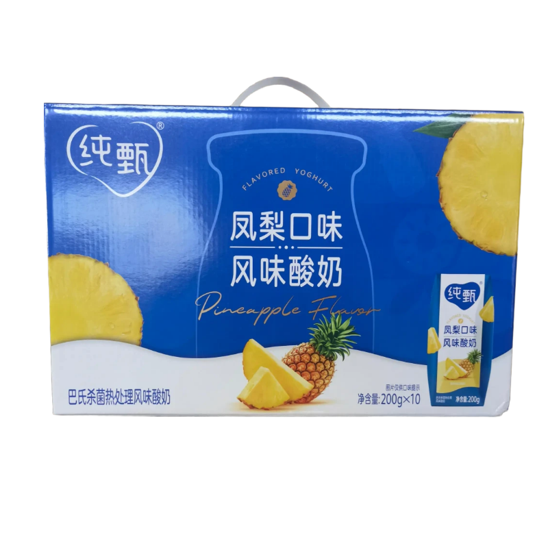 <出厂标配>1箱5提5月新品纯甄凤梨口味200*10*5