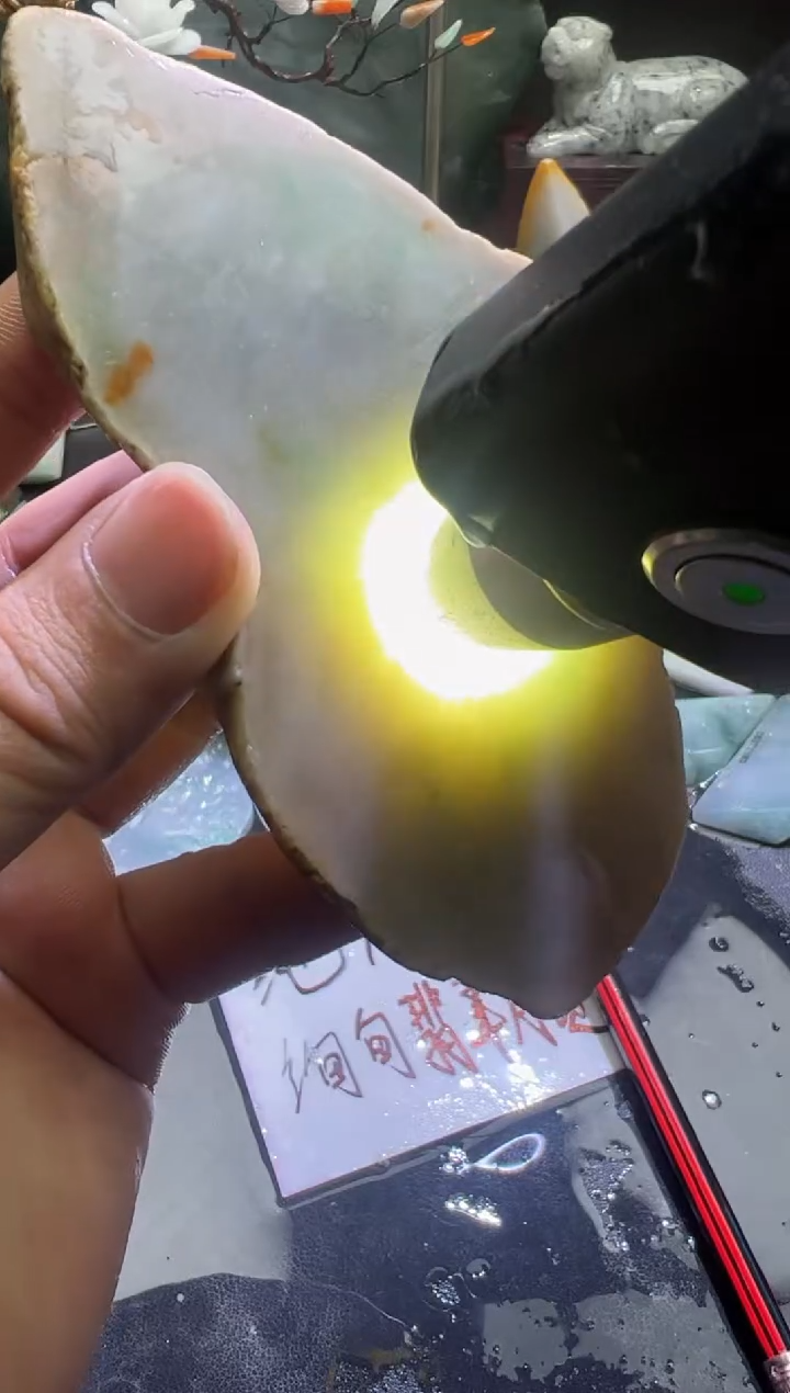 裸石翡翠余*果天然缅甸翡翠A货