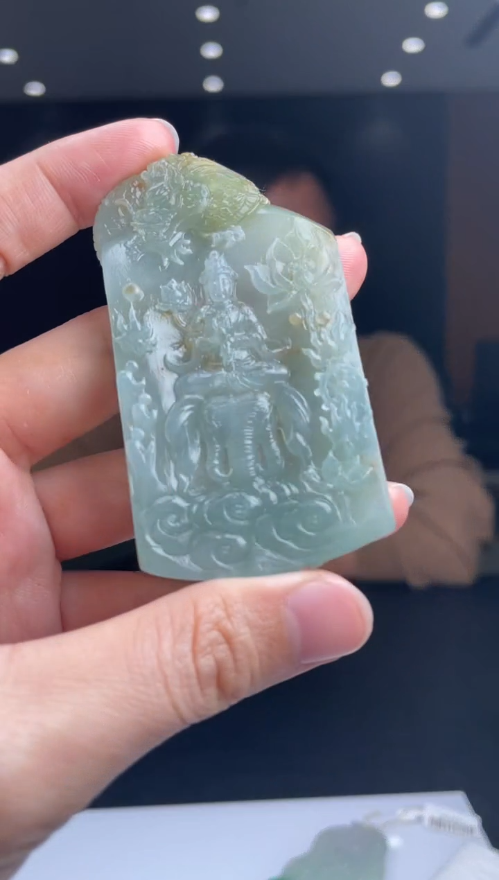 【闪购商品】定制翡翠未镶嵌01-12HDJT0129582