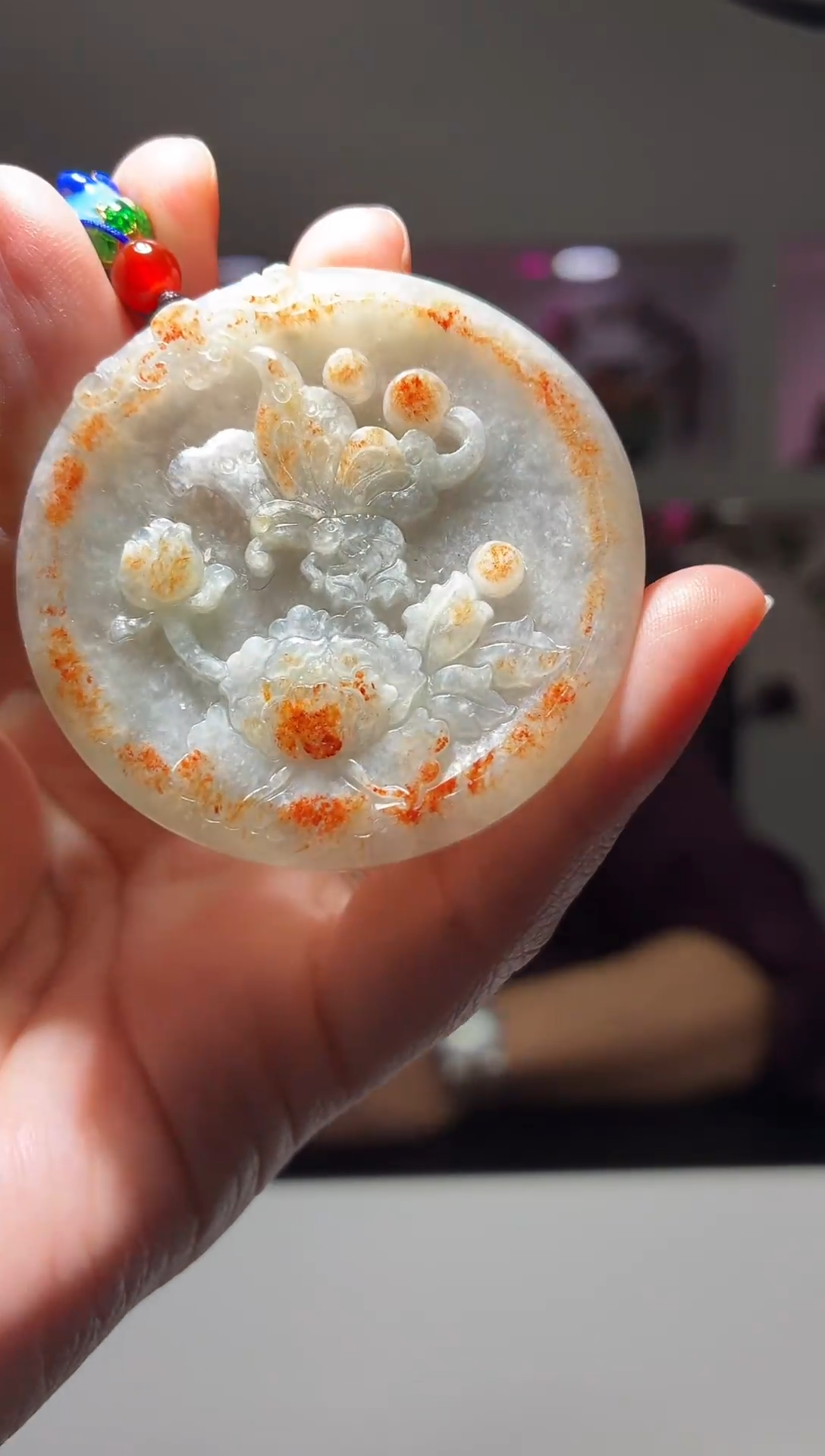 颈饰未镶嵌翡翠天然翡翠-16