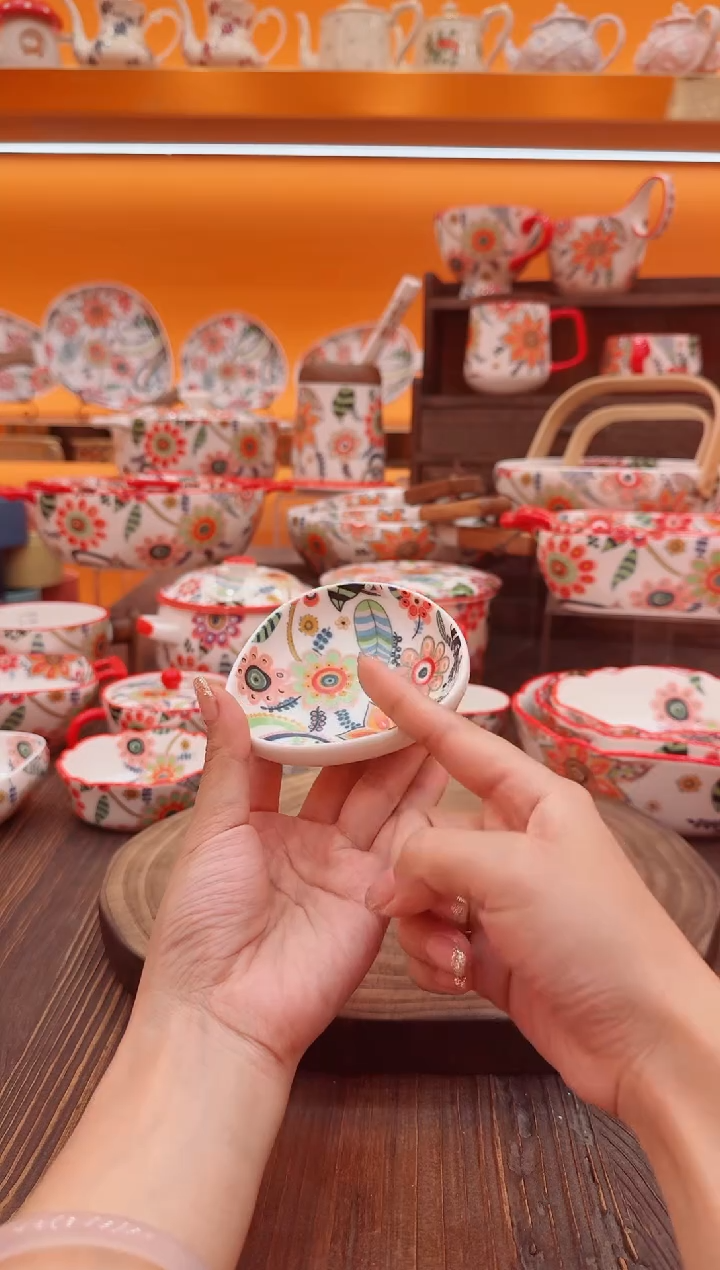 罐景德镇陶瓷餐具碗碟盘子