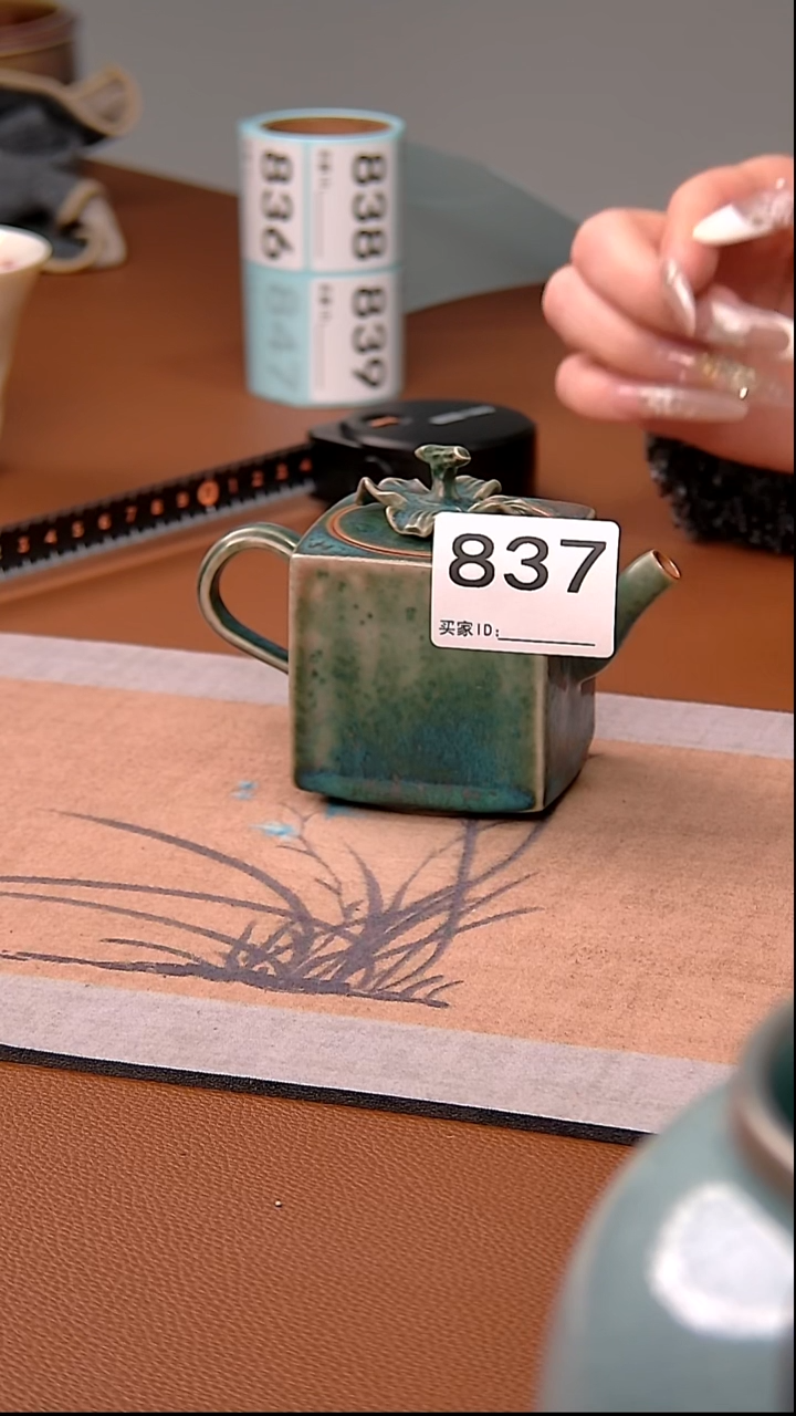 摆件神垕原产地钧瓷花器杯具