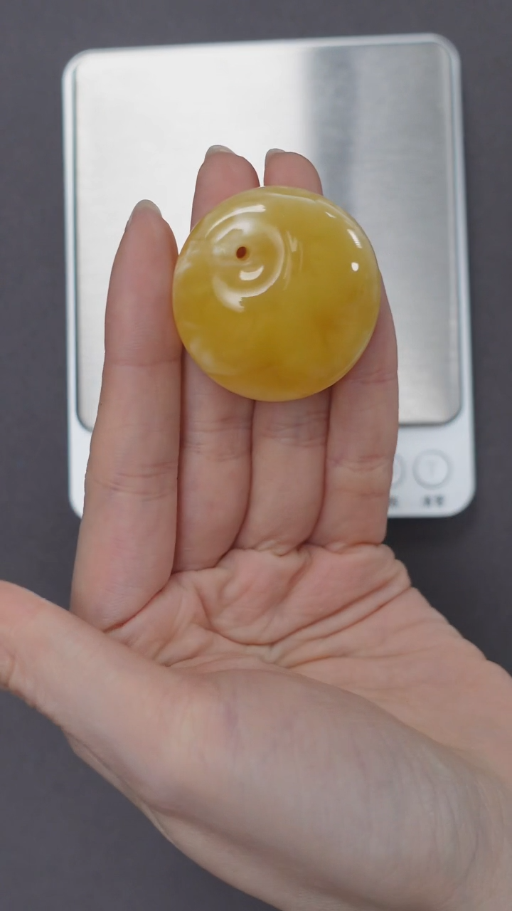 【闪购商品】琥珀颈饰未镶嵌蜜蜡吊坠-