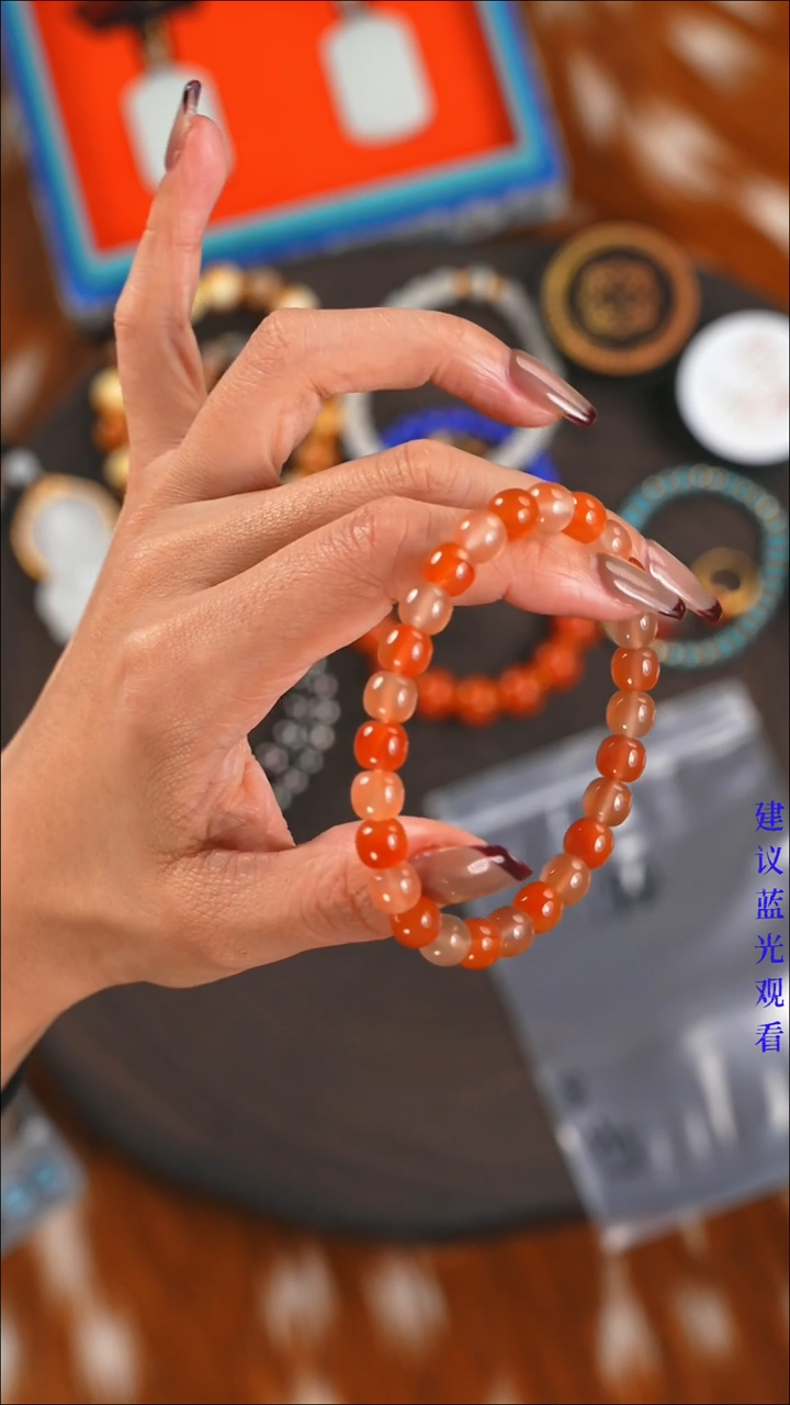 未镶嵌手串玛瑙/玉髓伊*安格律诗严选珠宝