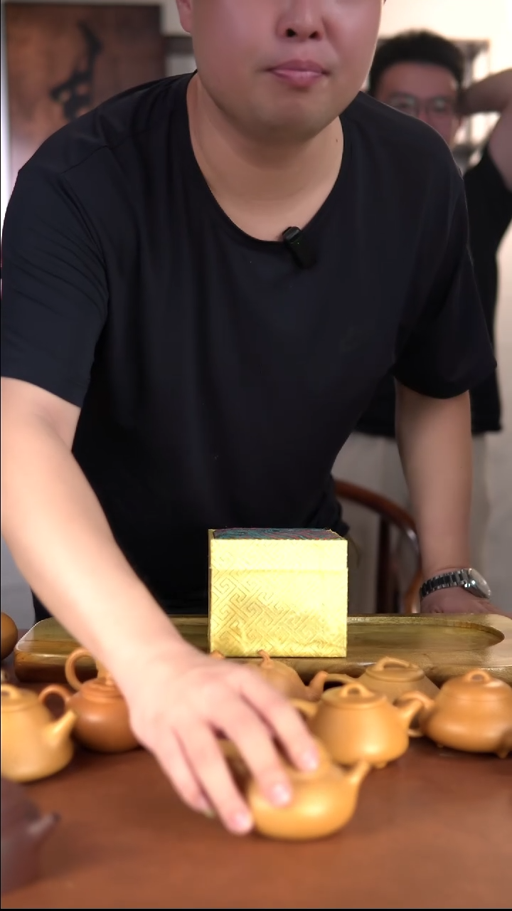 工堂直营精工半手紫砂壶黄金盲盒2