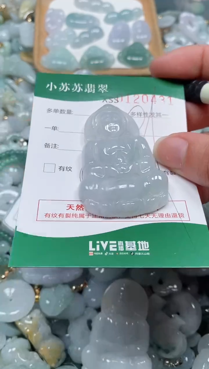 【闪购商品】翡翠颈饰未镶嵌闪购商品0120431
